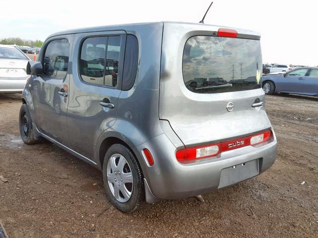 JN8AZ28R29T116728 - 2009 NISSAN CUBE BASE GRAY photo 3