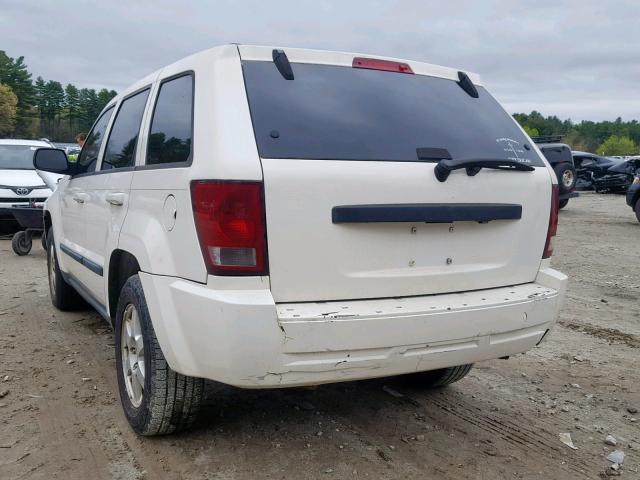 1J8GR48K68C103508 - 2008 JEEP GRAND CHER WHITE photo 3