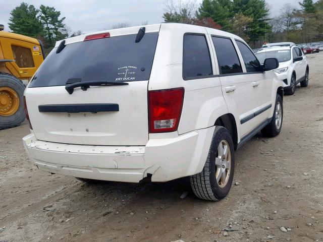 1J8GR48K68C103508 - 2008 JEEP GRAND CHER WHITE photo 4