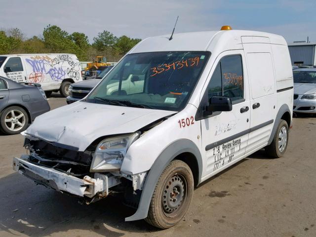 NM0LS7AN7AT000634 - 2010 FORD TRANSIT CO WHITE photo 2