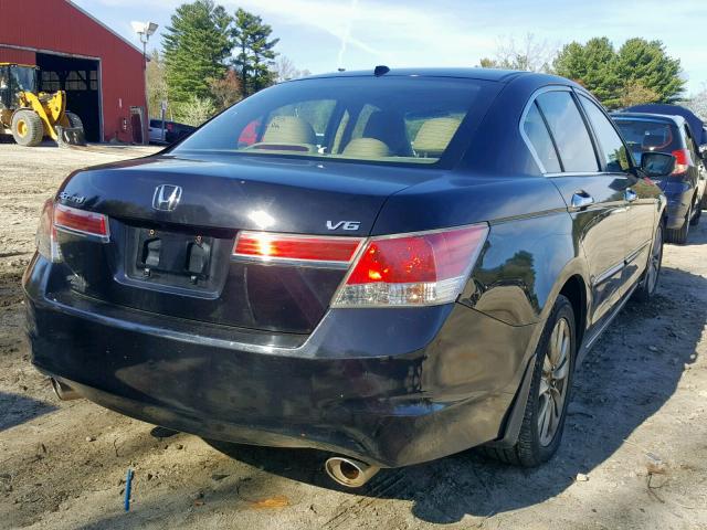 1HGCP3F88BA012919 - 2011 HONDA ACCORD EXL CREAM photo 4