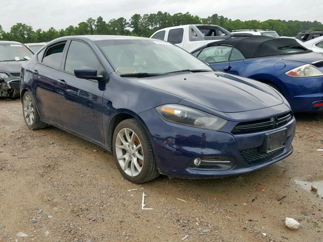 1C3CDFBA3DD288626 - 2013 DODGE DART SXT BLUE photo 1