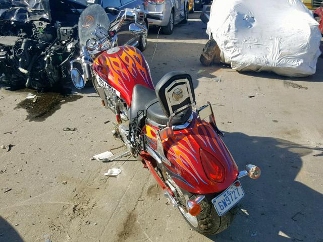 5VPXB26D563006187 - 2006 VICTORY MOTORCYCLES VX  RED photo 3