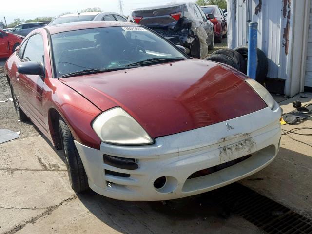 4A3AC44G02E046912 - 2002 MITSUBISHI ECLIPSE GS MAROON photo 1