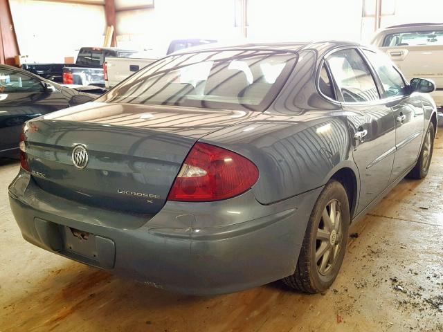 2G4WD552971179459 - 2007 BUICK LACROSSE C BLUE photo 4