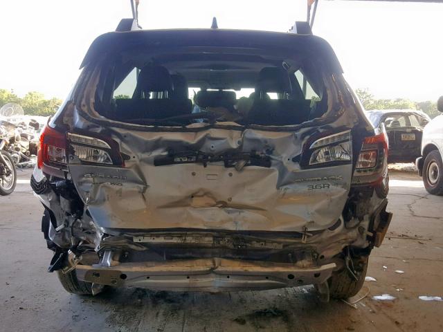 4S4BSENC5J3374215 - 2018 SUBARU OUTBACK 3. SILVER photo 9