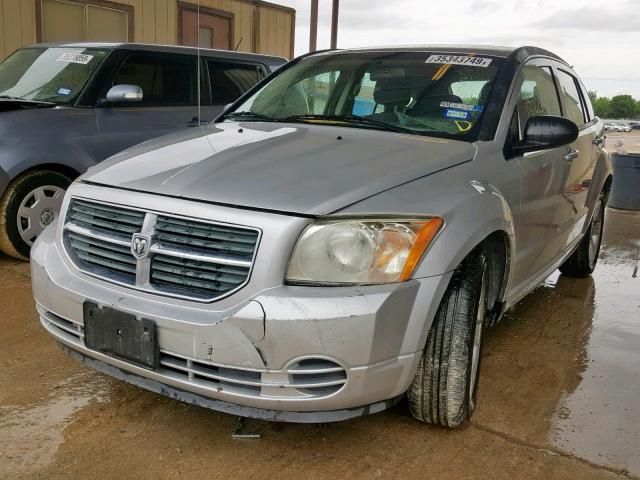 1B3CB4HA5AD533193 - 2010 DODGE CALIBER SX SILVER photo 2