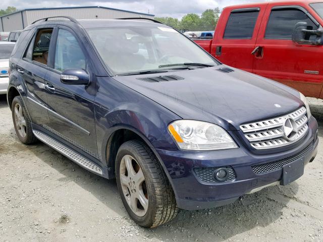 4JGBB86E68A366566 - 2008 MERCEDES-BENZ ML 350 BLUE photo 1