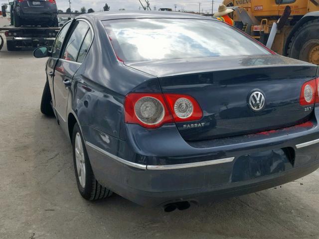 WVWJK73CX8P065051 - 2008 VOLKSWAGEN PASSAT TUR BLUE photo 3