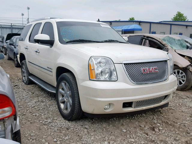 1GKUKEEF0AR255562 - 2010 GMC YUKON DENA WHITE photo 1