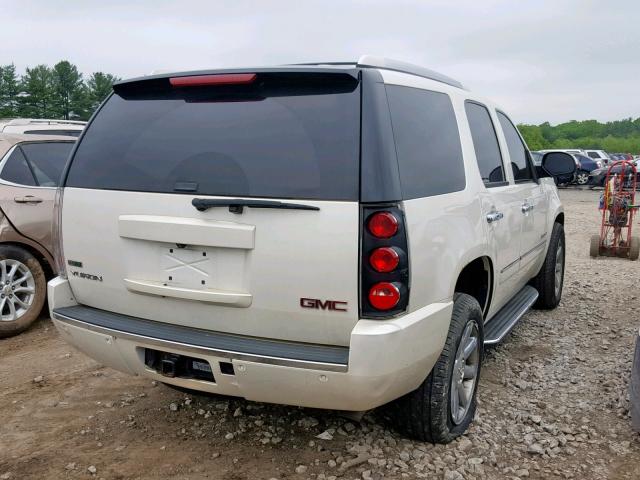 1GKUKEEF0AR255562 - 2010 GMC YUKON DENA WHITE photo 4