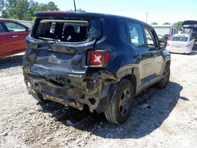 ZACCJAAB5HPE83605 - 2017 JEEP RENEGADE S 黑色 照片 4