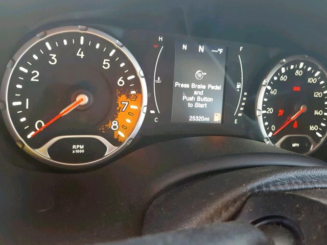 ZACCJAAB5HPE83605 - 2017 JEEP RENEGADE S 黑色 照片 8