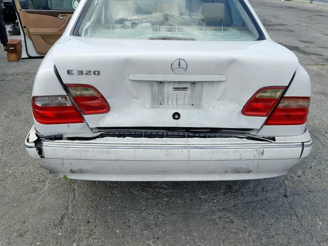 WDBJF65J1YA973609 - 2000 MERCEDES-BENZ E 320 WHITE photo 9