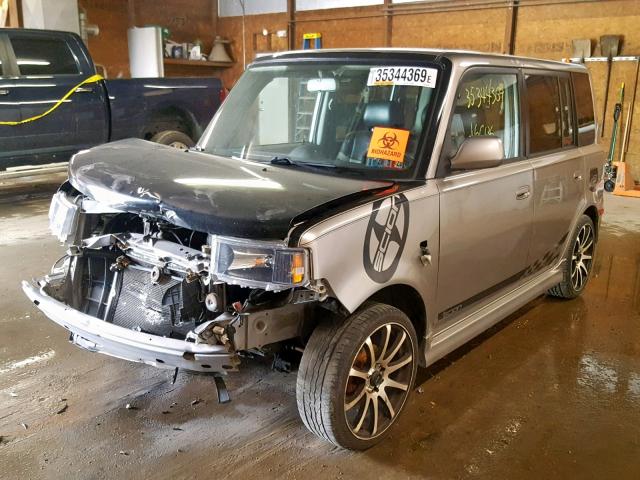 JTLKT334350200415 - 2005 TOYOTA SCION XB 灰色 照片 2
