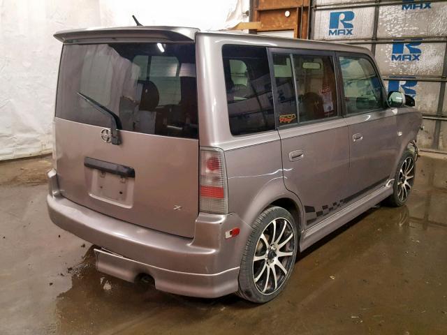 JTLKT334350200415 - 2005 TOYOTA SCION XB 灰色 照片 4
