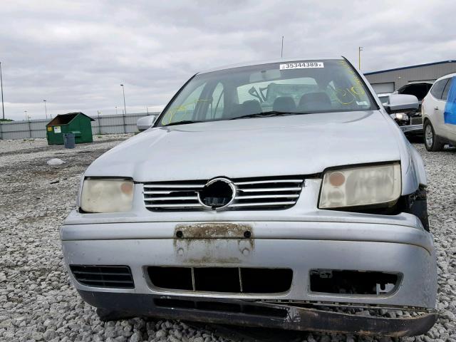 3VWVH69M53M098531 - 2003 VOLKSWAGEN JETTA GLI SILVER photo 9