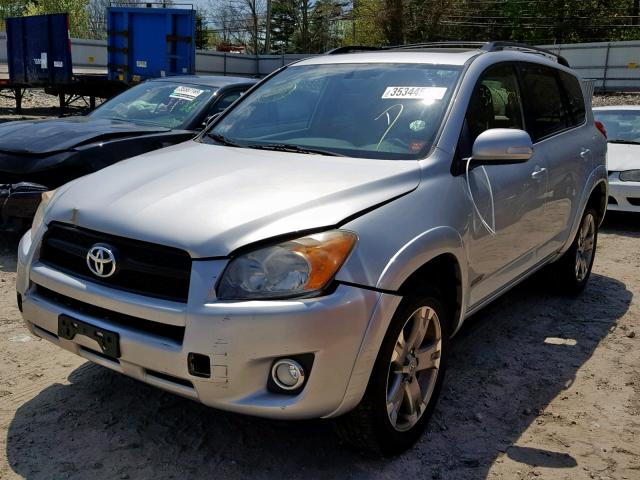 JTMRF4DV5A5032157 - 2010 TOYOTA RAV4 SPORT GRAY photo 2