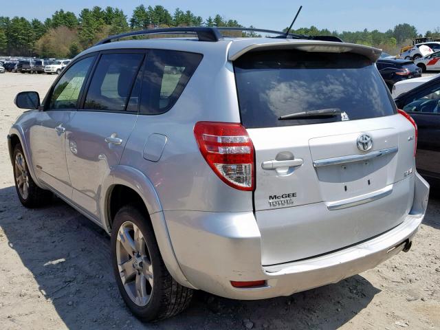 JTMRF4DV5A5032157 - 2010 TOYOTA RAV4 SPORT GRAY photo 3