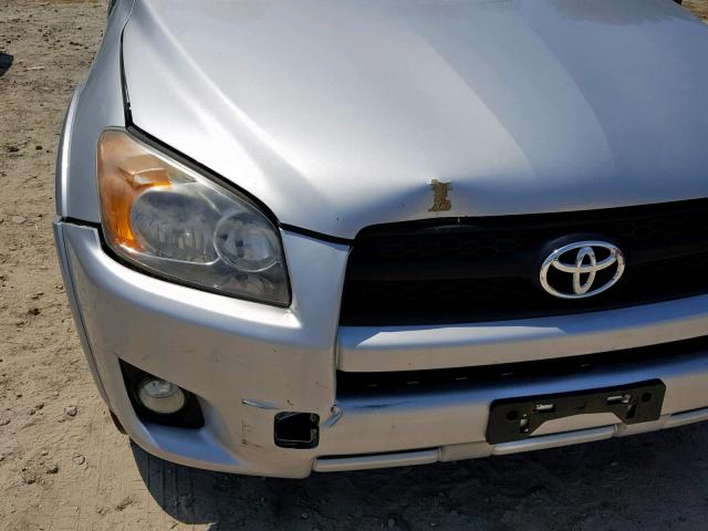 JTMRF4DV5A5032157 - 2010 TOYOTA RAV4 SPORT GRAY photo 9