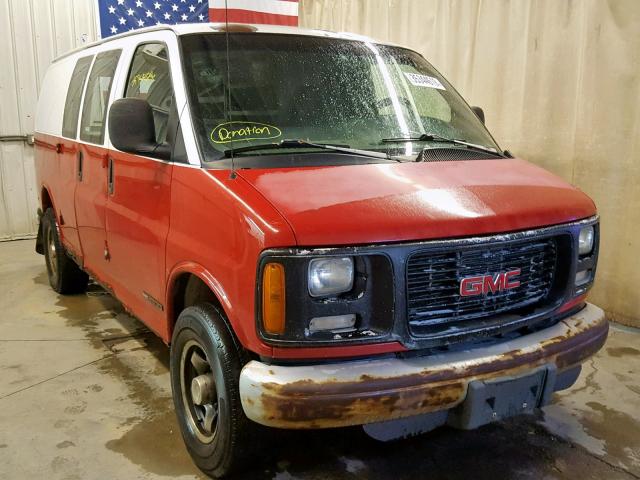 1GTGG25R8Y1220800 - 2000 GMC SAVANA G25 RED photo 1