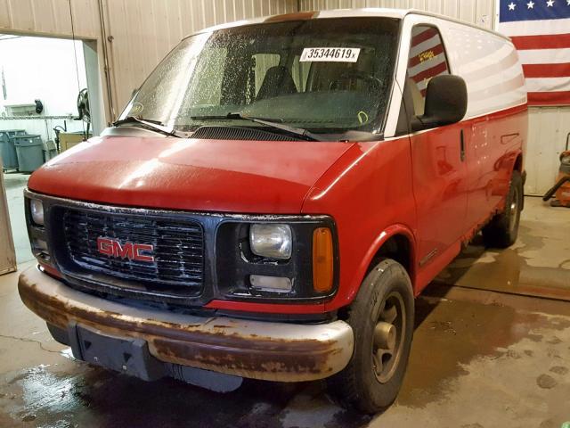 1GTGG25R8Y1220800 - 2000 GMC SAVANA G25 RED photo 2