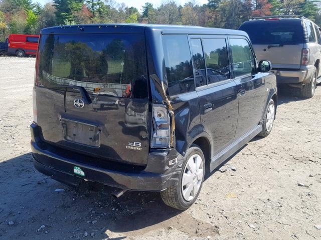 JTLKT324364076304 - 2006 TOYOTA SCION XB 黑色 照片 4
