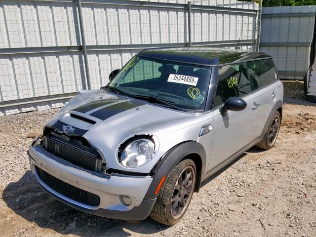 WMWMM3C57ATZ33499 - 2010 MINI COOPER S C TWO TONE photo 2