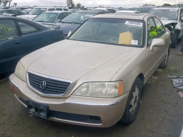 JH4KA9654YC016286 - 2000 ACURA 3.5RL GOLD photo 2