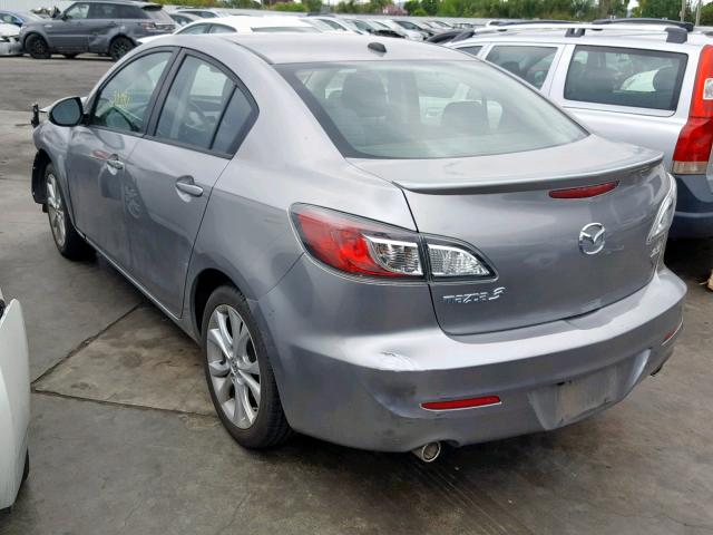 JM1BL1S54A1320142 - 2010 MAZDA 3 S SILVER photo 3