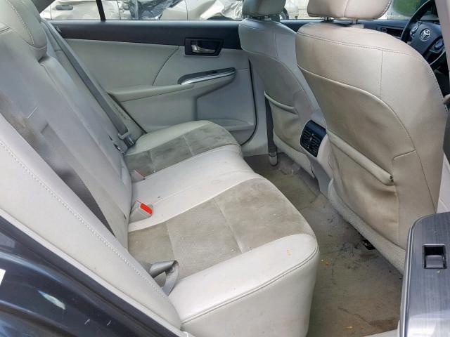 4T1BD1FK0CU035903 - 2012 TOYOTA CAMRY HYBR GRAY photo 6