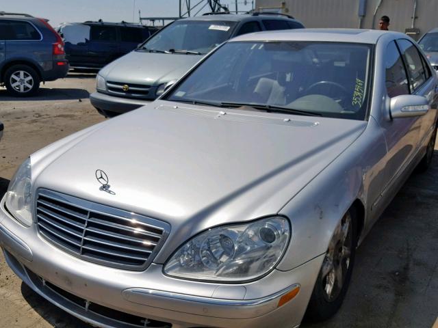 WDBNG84JX6A469178 - 2006 MERCEDES-BENZ S 500 4MAT SILVER photo 2