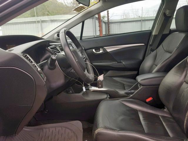 19XFB2F90FE244138 - 2015 HONDA CIVIC EXL 灰色 照片 5