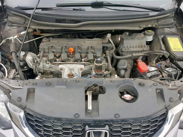19XFB2F90FE244138 - 2015 HONDA CIVIC EXL 灰色 照片 7