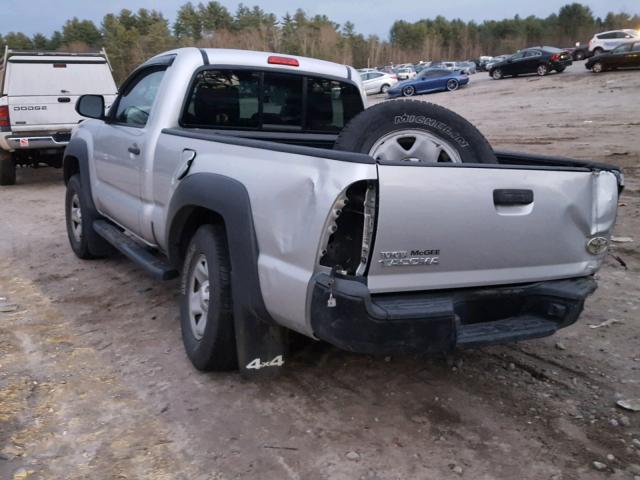 5TFPX4EN4DX018388 - 2013 TOYOTA TACOMA SILVER photo 3