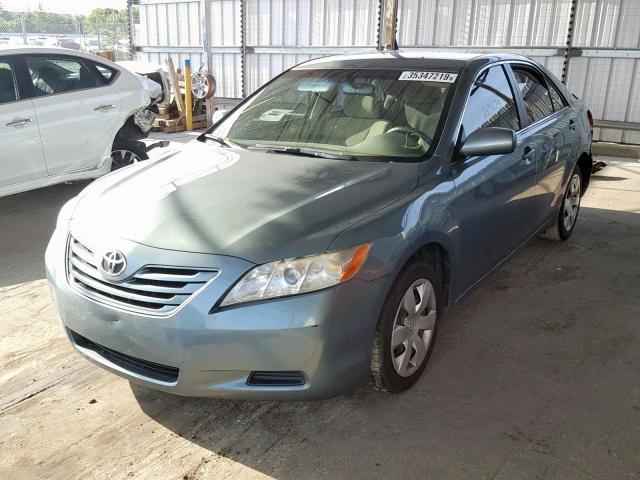 JTNBE46K573080944 - 2007 TOYOTA CAMRY NEW TURQUOISE photo 2