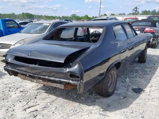 133698A140546 - 1968 CHEVROLET CHEVELLE BLACK photo 4