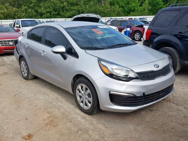 KNADM4A31H6121292 - 2017 KIA RIO LX SILVER photo 1