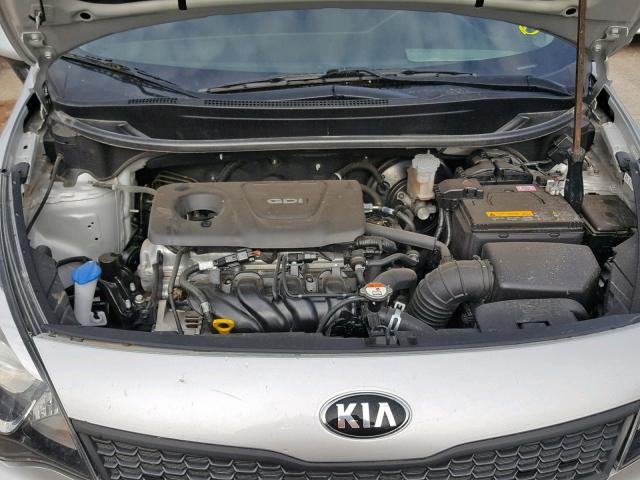 KNADM4A31H6121292 - 2017 KIA RIO LX SILVER photo 7