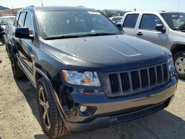 1J4RR4GT9BC503736 - 2011 JEEP GRAND CHER BLACK photo 1