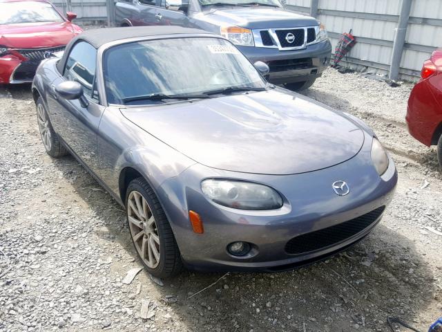 JM1NC25F680151622 - 2008 MAZDA MX-5 MIATA GRAY photo 1