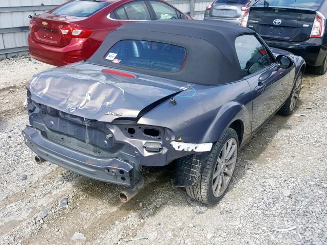 JM1NC25F680151622 - 2008 MAZDA MX-5 MIATA GRAY photo 4