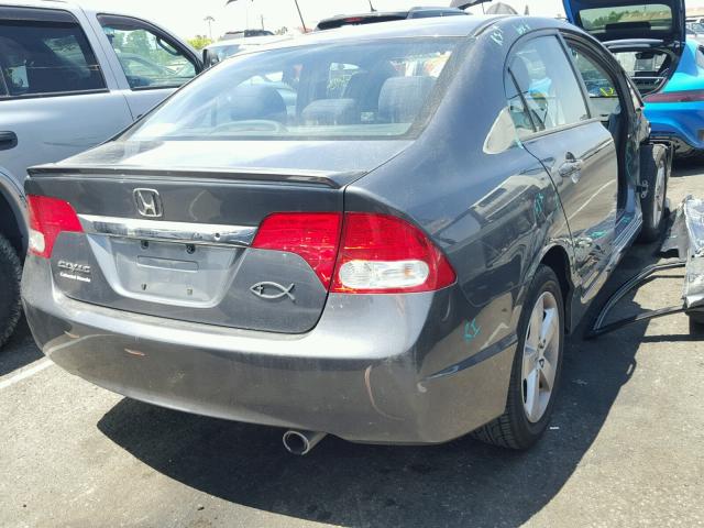 19XFA1F68BE021441 - 2011 HONDA CIVIC LX-S GRAY photo 4