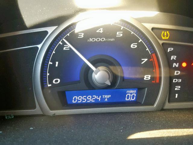 19XFA1F68BE021441 - 2011 HONDA CIVIC LX-S GRAY photo 8