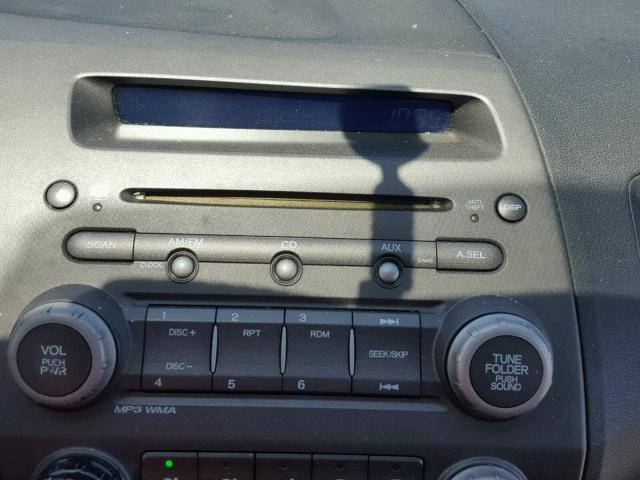 19XFA1F68BE021441 - 2011 HONDA CIVIC LX-S GRAY photo 9