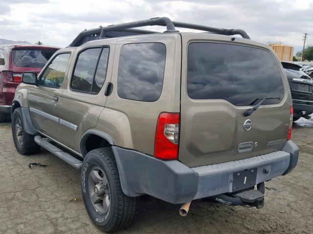 5N1ED28T62C523671 - 2002 NISSAN XTERRA XE GREEN photo 3