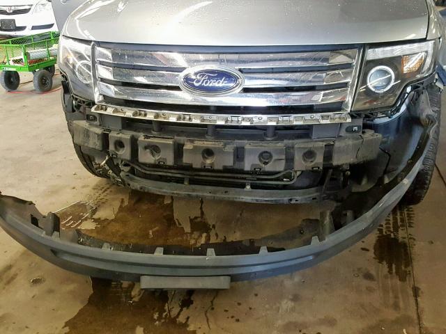 2FMDK46C27BB16163 - 2007 FORD EDGE SE SILVER photo 9