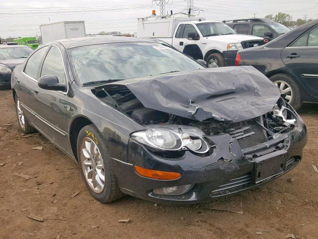 2C3HE66G04H614936 - 2004 CHRYSLER 300M BLACK photo 1