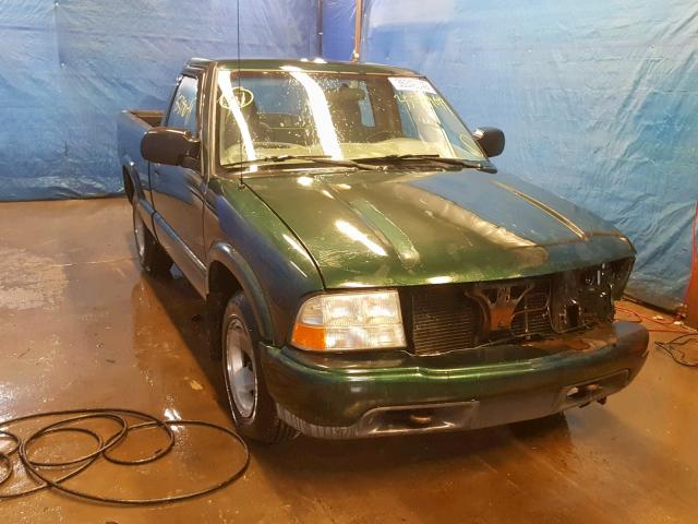 1GTCS14H038267237 - 2003 GMC SONOMA GREEN photo 1