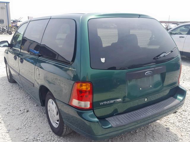 2FMZA50403BB58325 - 2003 FORD WINDSTAR W GREEN photo 3